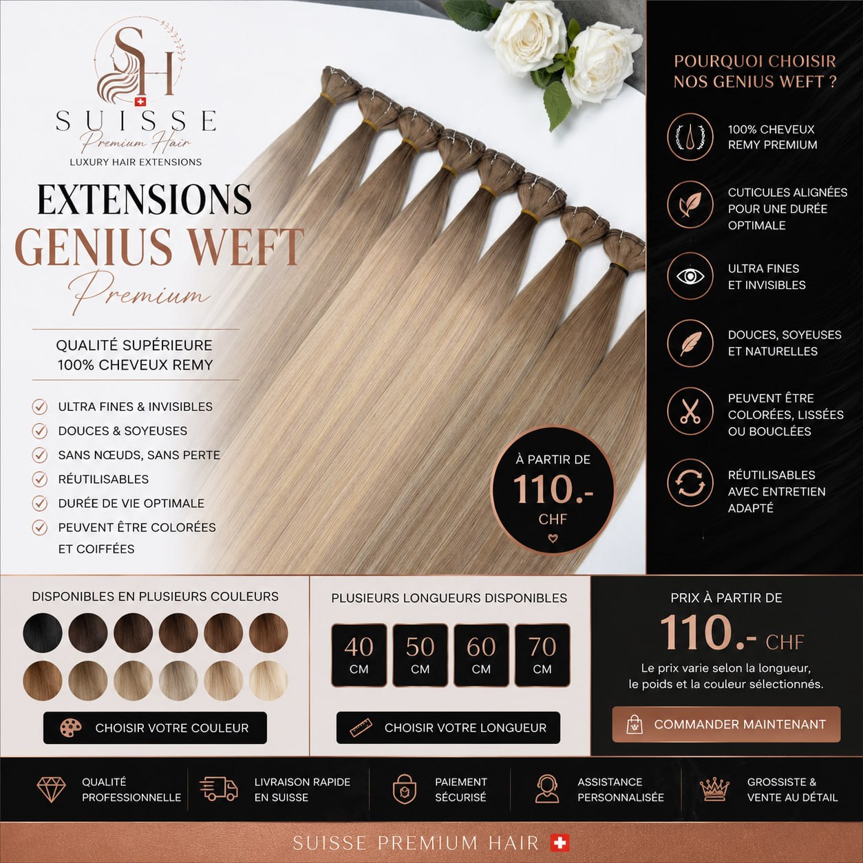 Extensions Genius Weft Premium